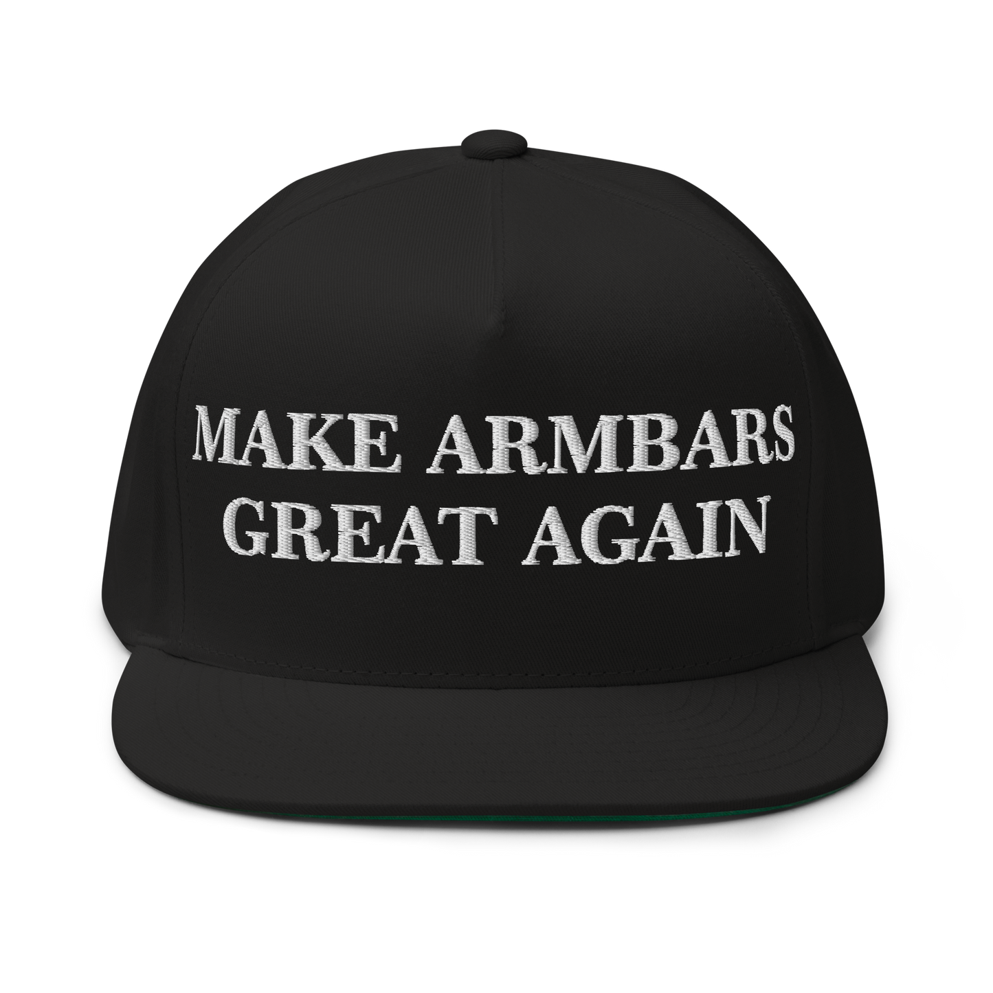 MAKE ARMBARS GREAT AGAIN Flat Bill Snapback