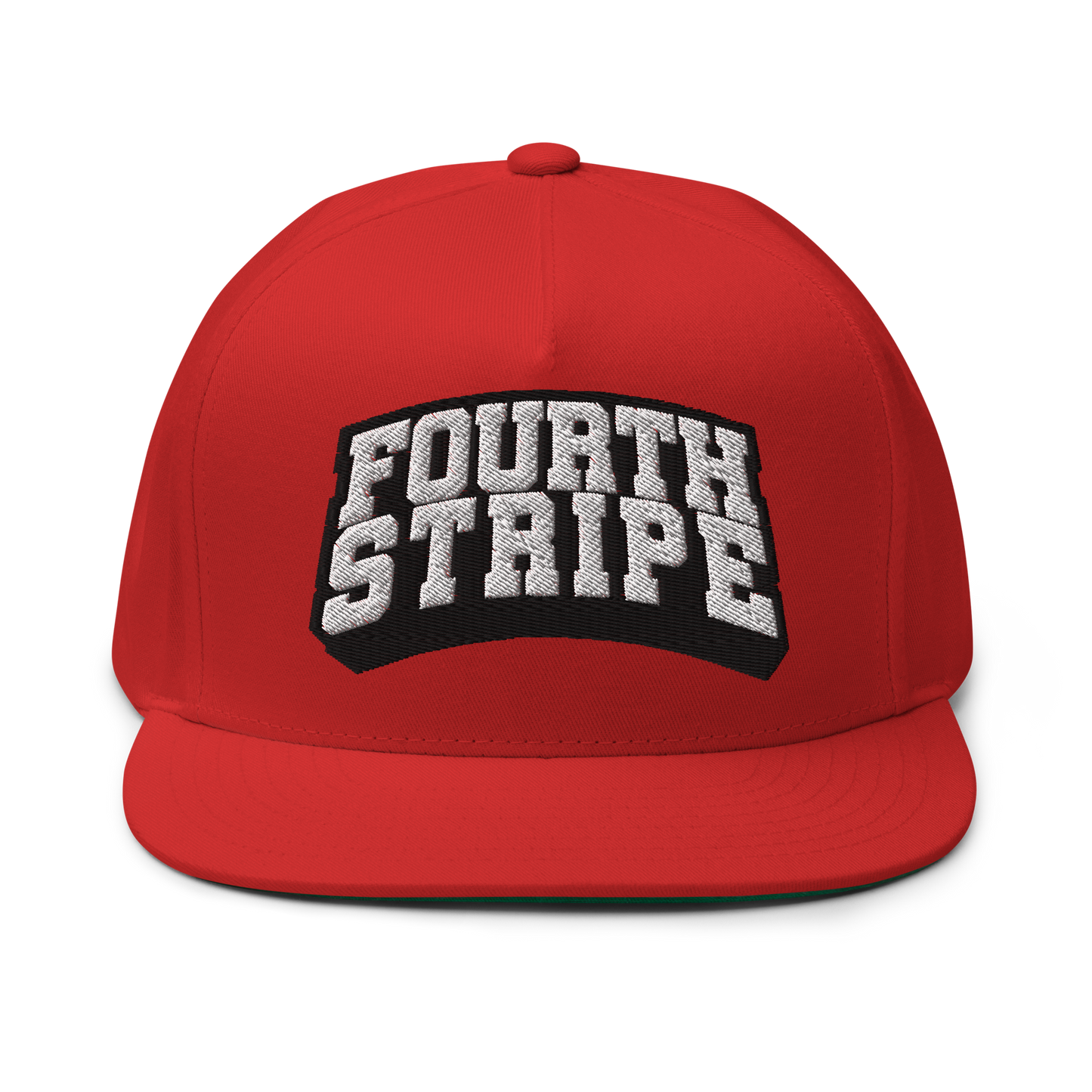 FOURTH STRIPE Flat Bill Snapback