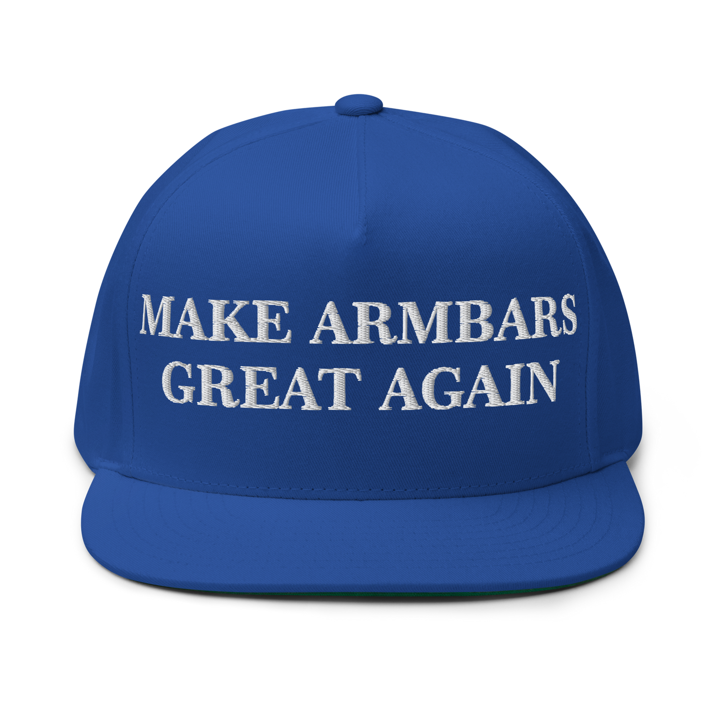 MAKE ARMBARS GREAT AGAIN Flat Bill Snapback