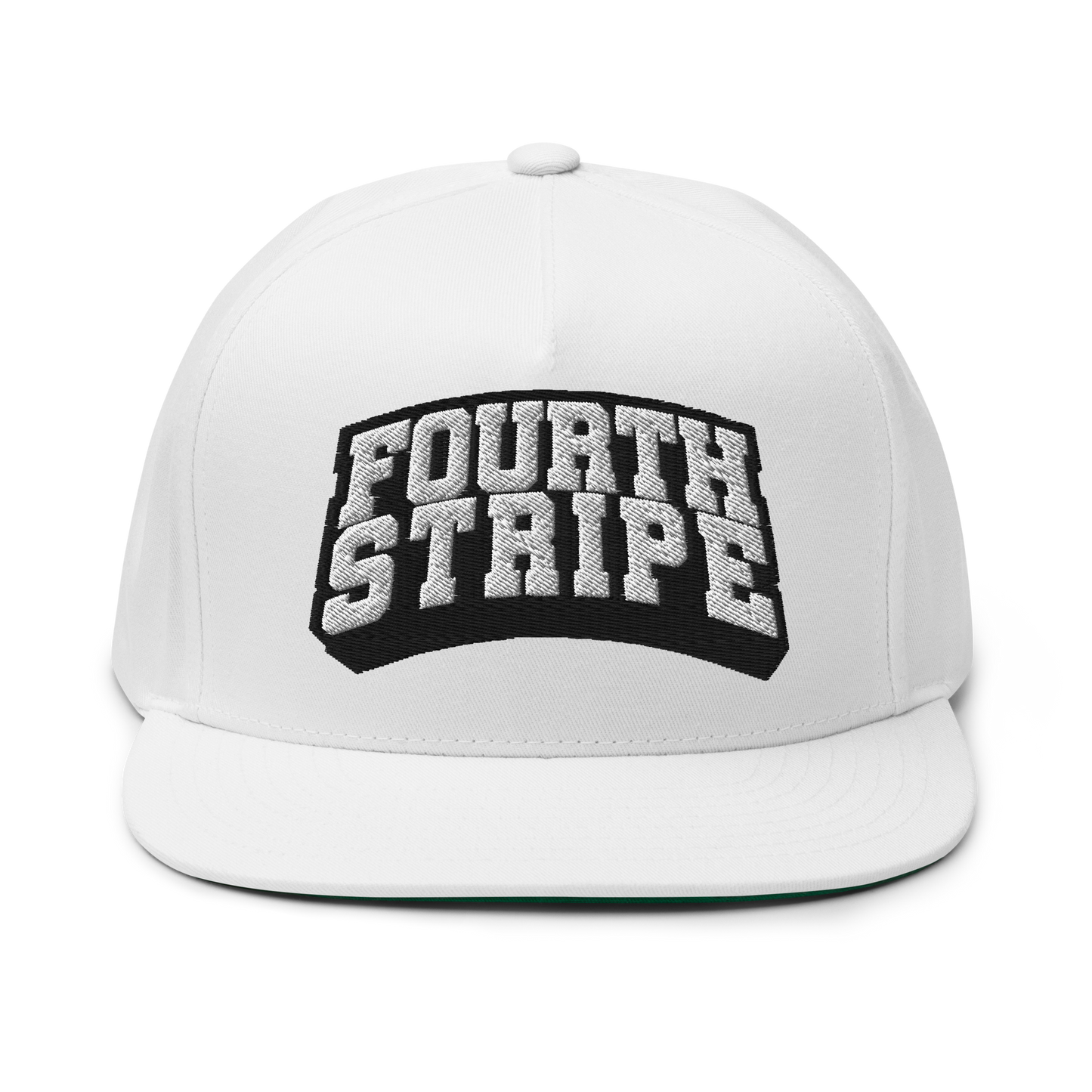 FOURTH STRIPE Flat Bill Snapback