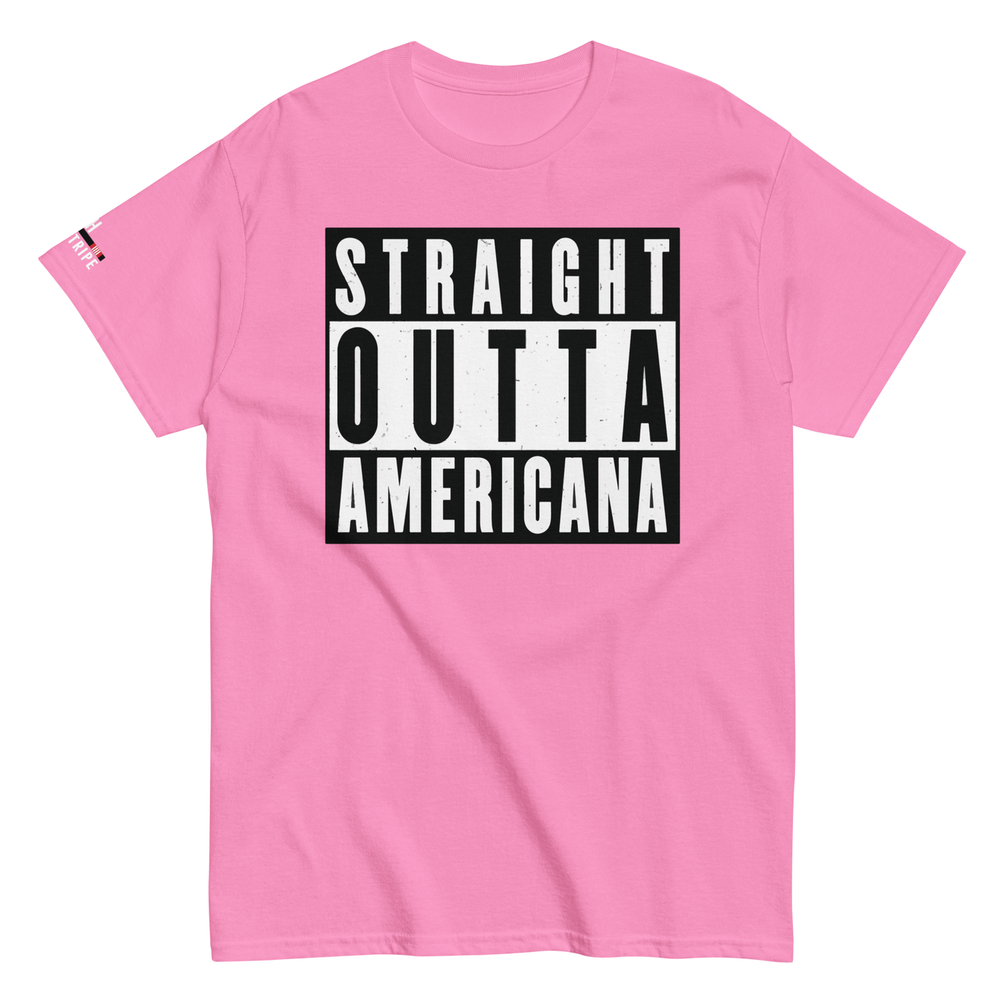 STRAIGHT OUTTA AMERICANA Men's classic tee