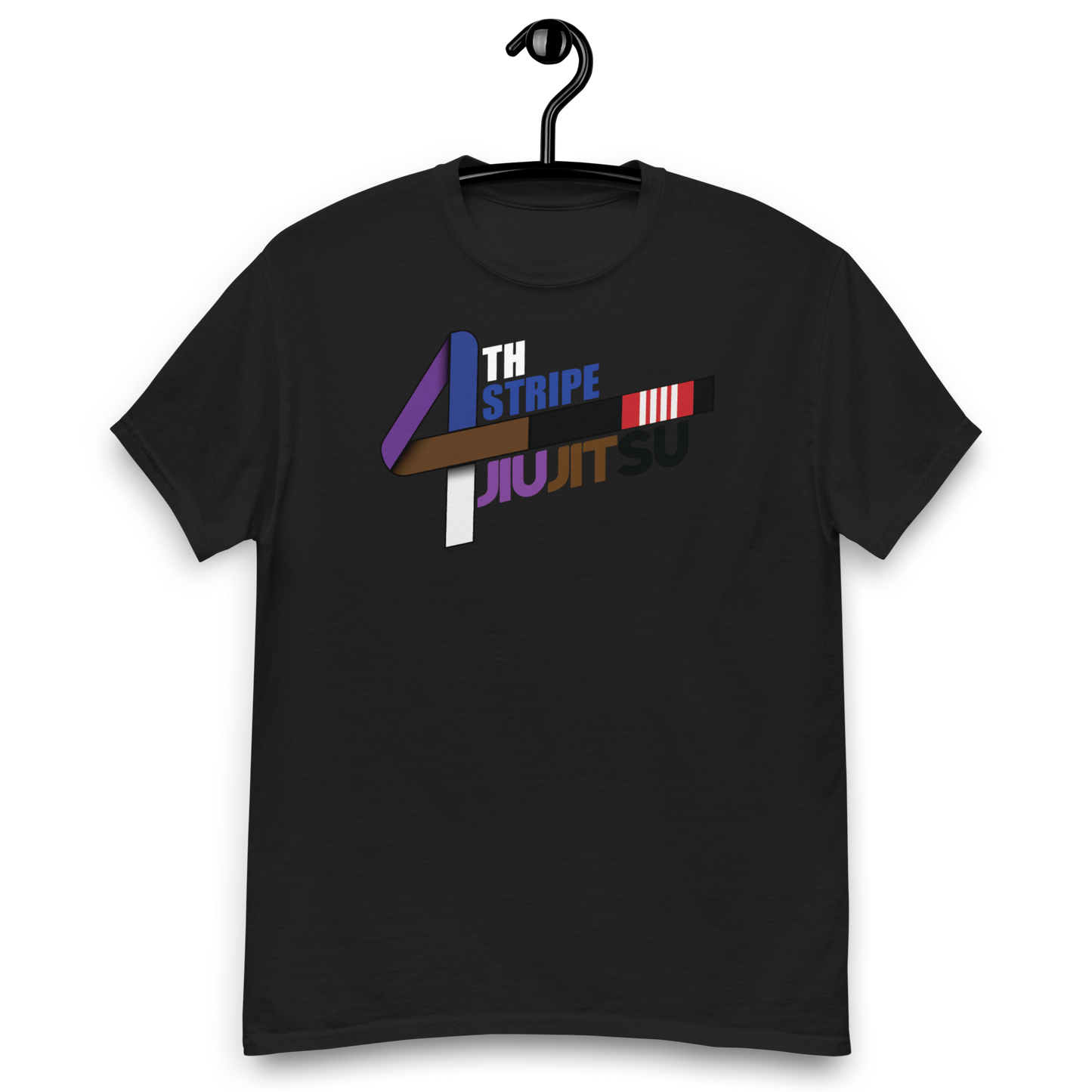 4TH STRIPE JIU-JITSU Men's classic tee