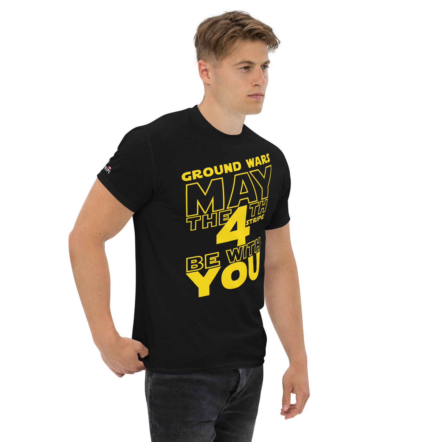 MAY THE 4TH STRIPE BE WITH YOU Men's classic tee