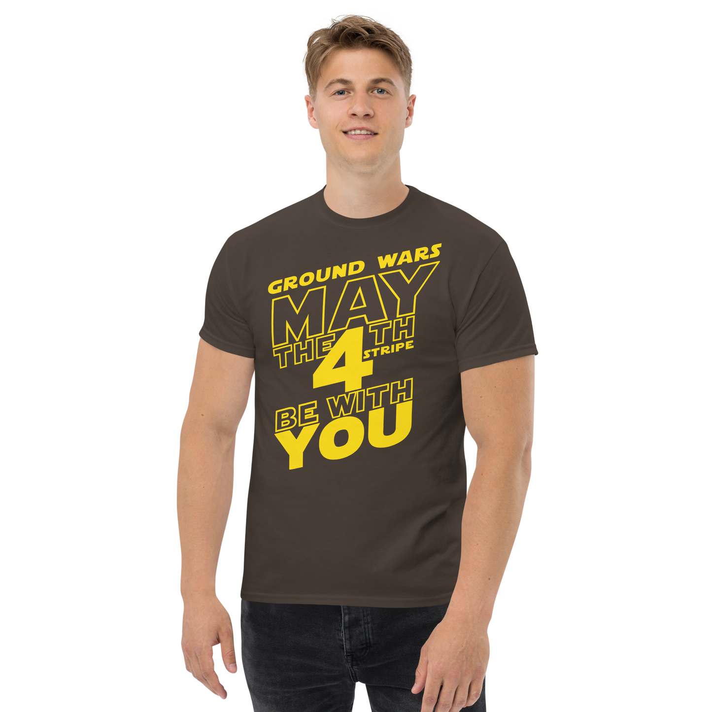 MAY THE 4TH STRIPE BE WITH YOU Men's classic tee