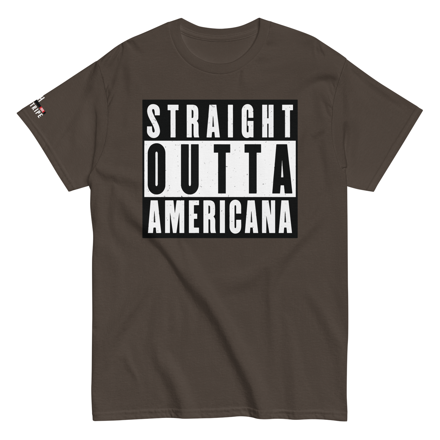 STRAIGHT OUTTA AMERICANA Men's classic tee