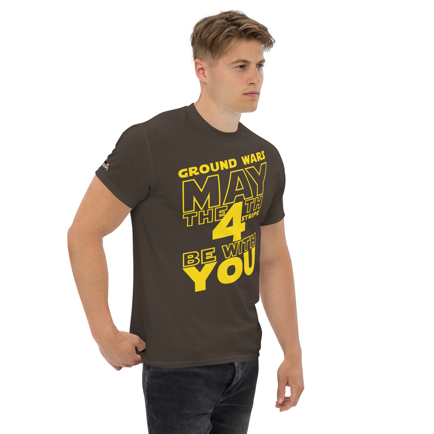 MAY THE 4TH STRIPE BE WITH YOU Men's classic tee