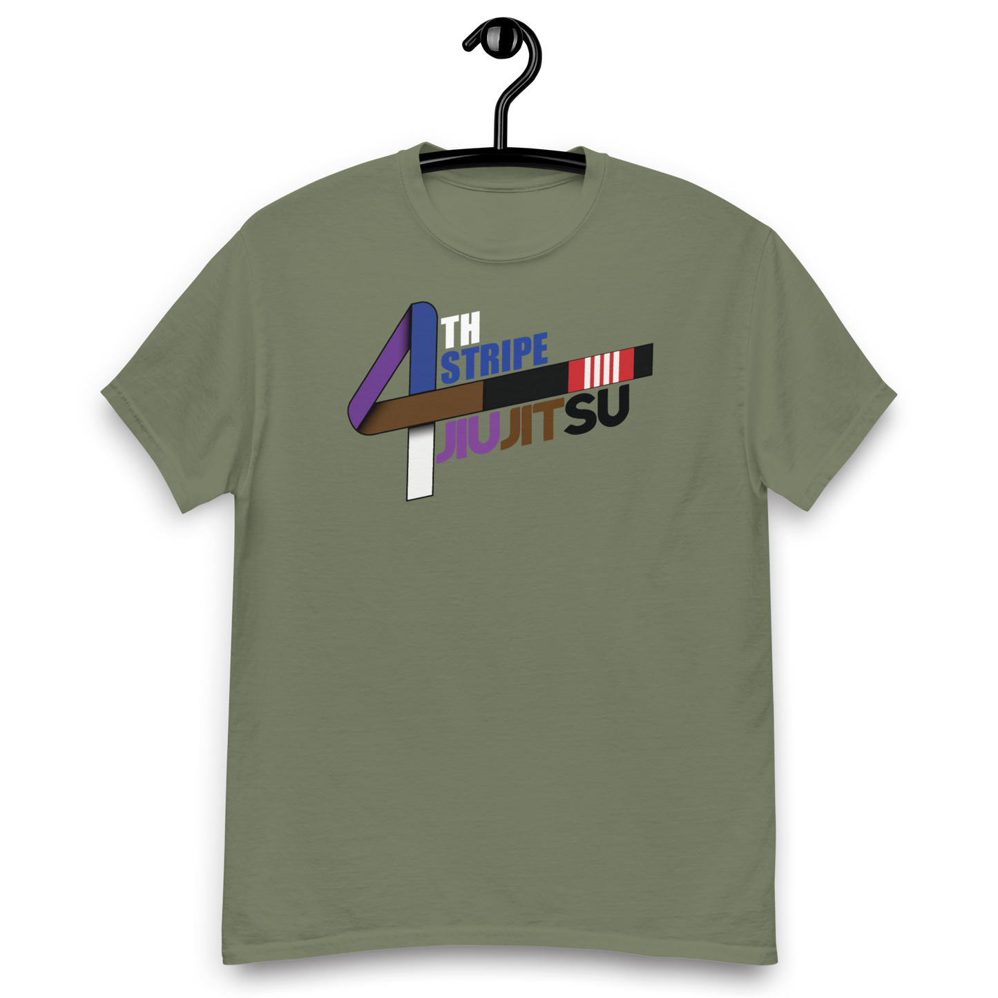 4TH STRIPE JIU-JITSU Men's classic tee