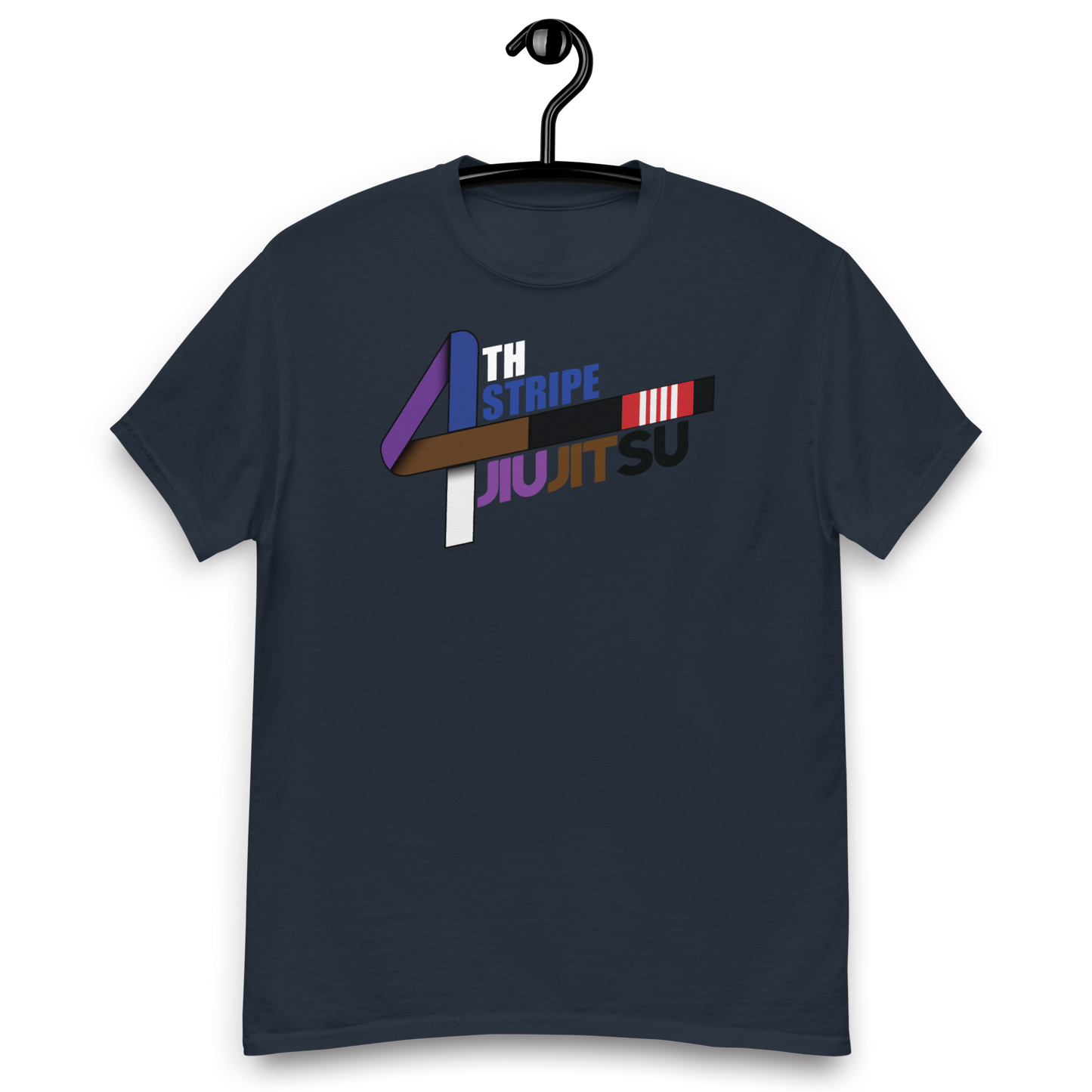 4TH STRIPE JIU-JITSU Men's classic tee