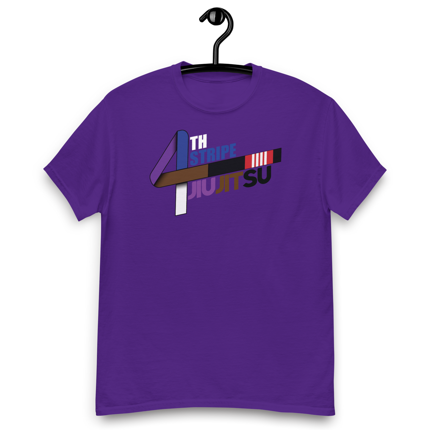 4TH STRIPE JIU-JITSU Men's classic tee