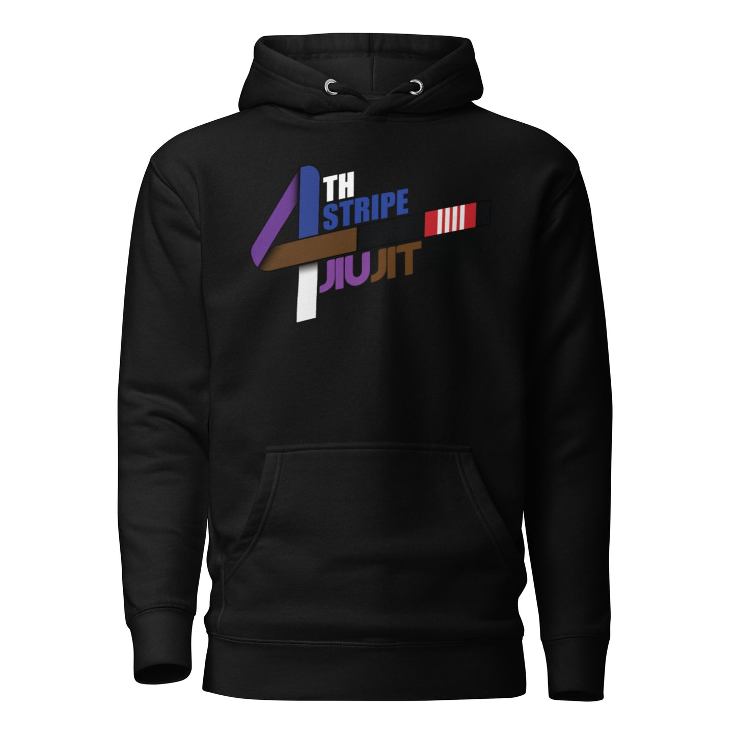 4TH STRIPE JIU-JITSU Unisex Hoodie