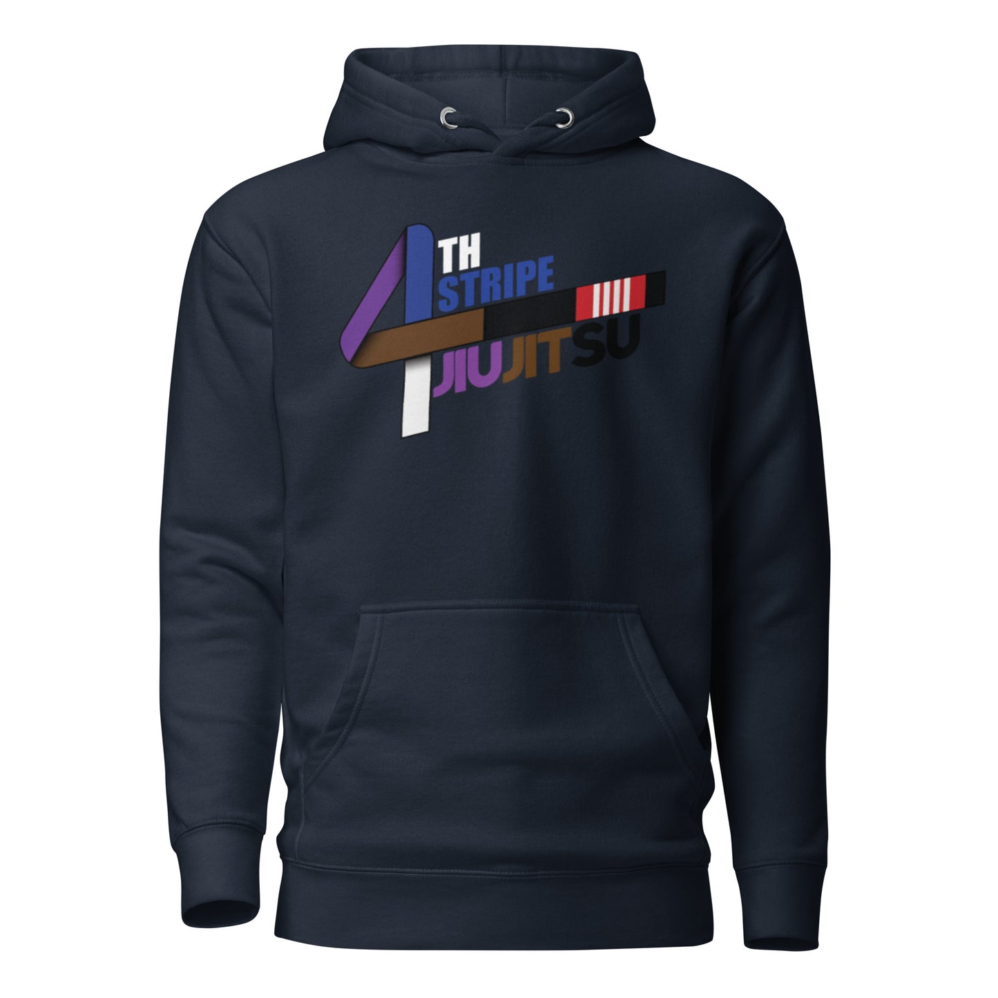 4TH STRIPE JIU-JITSU Unisex Hoodie