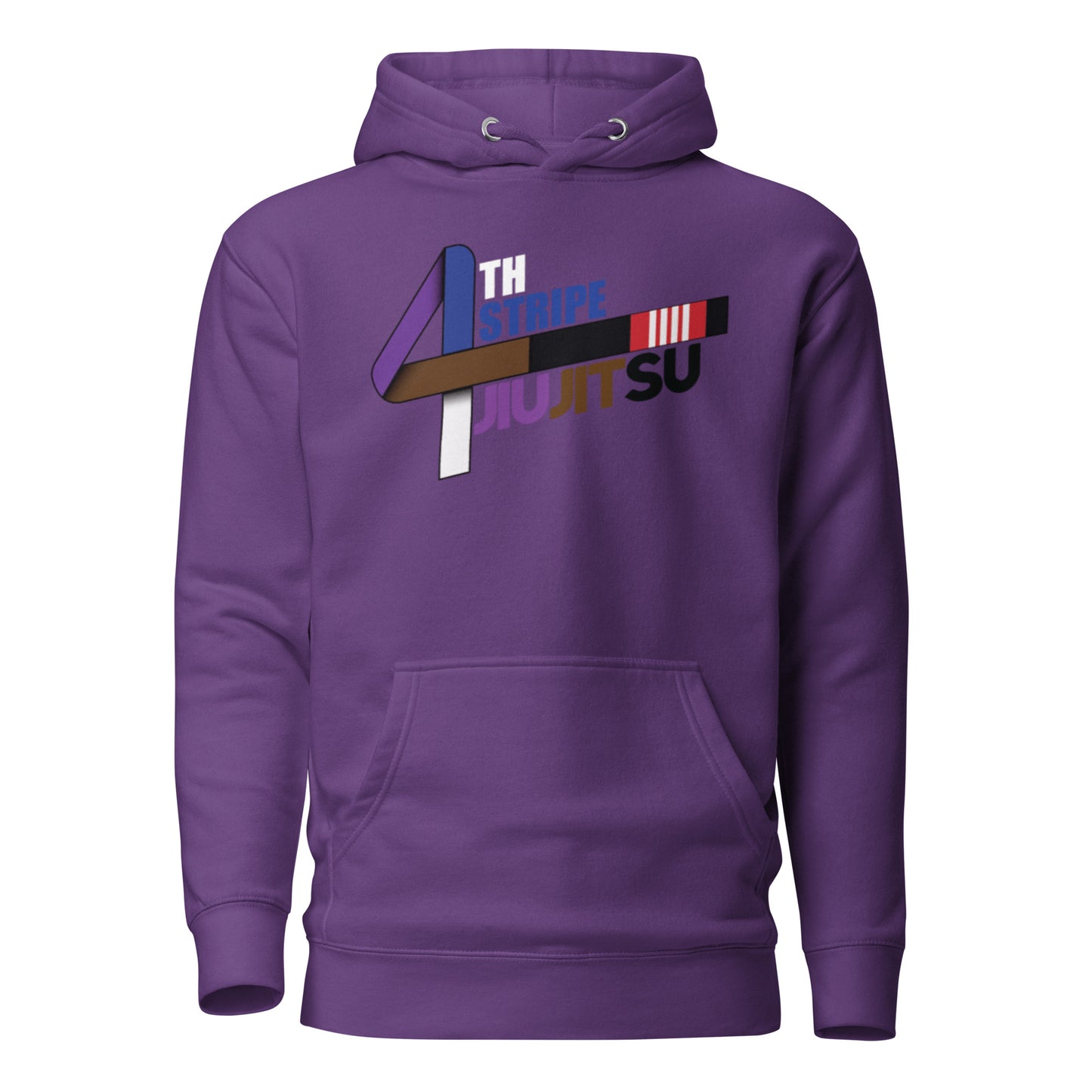 4TH STRIPE JIU-JITSU Unisex Hoodie