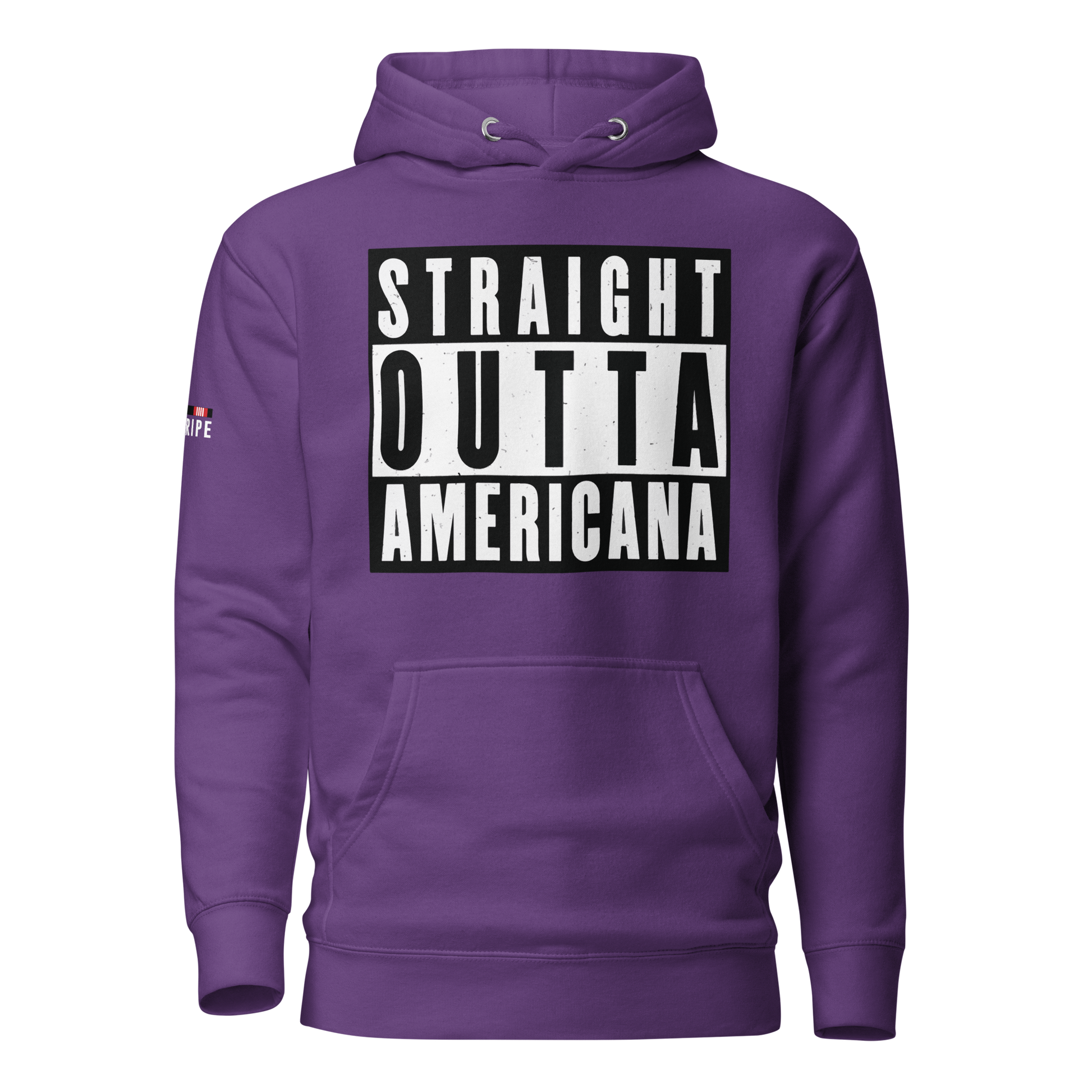 Urban Backwoods Straight Outta New York Hoodie Sweat à Urban Backwoods Straight Outta New York Hoodie Sweat à